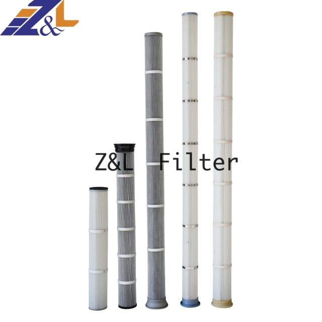 中滤科技 覆膜焊烟滤筒 烤漆房粉末回收无纺布除尘滤芯 ZL/F3290过滤器