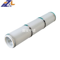 中滤科技 覆膜焊烟滤筒 烤漆房粉末回收无纺布除尘滤芯 ZL/F3290过滤器
