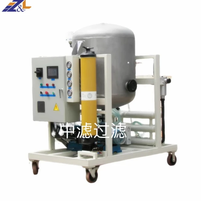中滤科技 聚结分离滤油机 煤油 柴油 轻质油 纯物理原理过滤净化设备