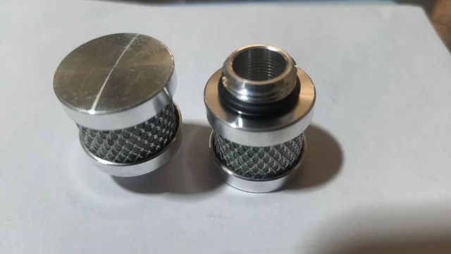 中滤科技 气动元件铜滤芯 气路排气消音器 消声器