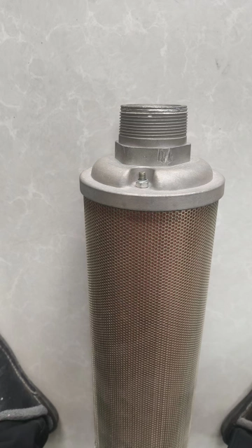 中滤科技 冷干机配件消音器XY-50用于空气压缩机维修保养配件