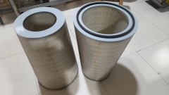 中滤科技 304不锈钢锅炉燃烧器滤芯半导体制造行业气体过滤器折叠网滤筒