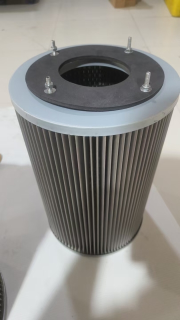 中滤科技 304不锈钢锅炉燃烧器滤芯半导体制造行业气体过滤器折叠网滤筒