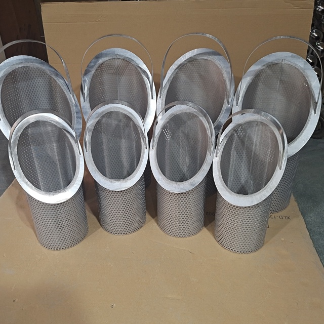 中滤科技 T型-Y型-篮式过滤器滤芯 提篮式滤芯过滤网 304不锈钢过滤器滤网