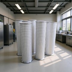 中滤科技 纤维除雾器 酸雾捕集器 脱酸滤芯 烛式丝网