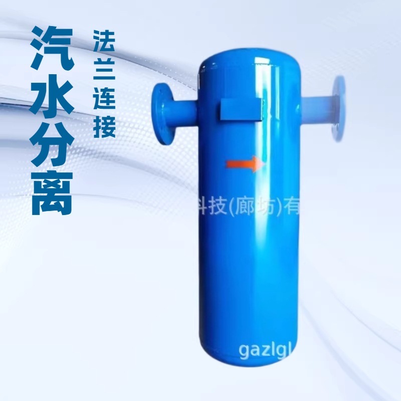 中滤过滤 中压 16 公斤 DN200 汽水分离器 锅炉蒸汽管道冷凝水除水器 气动系统干燥过滤装置