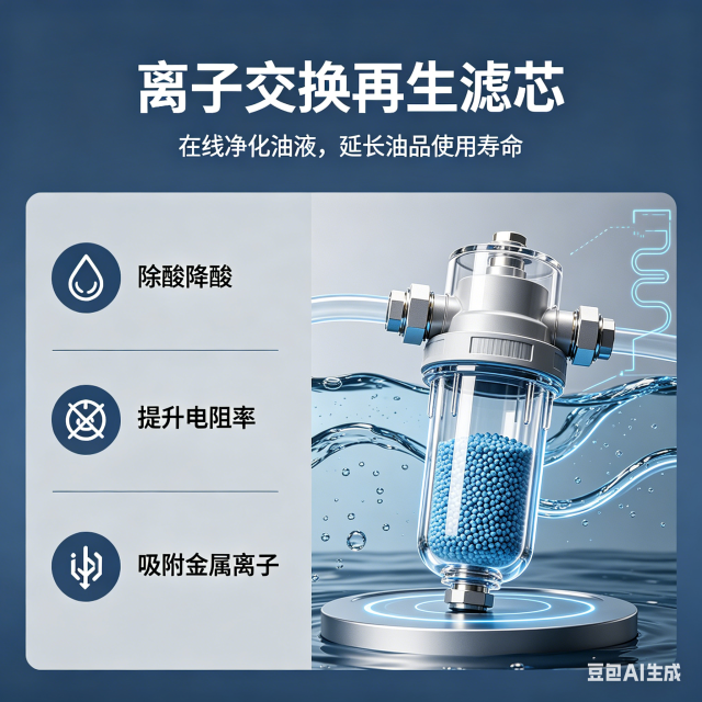 中滤过滤 FRD.0N5G6.043B 离子交换再生滤芯 汽轮机抗燃油在线净化除金属离子滤芯