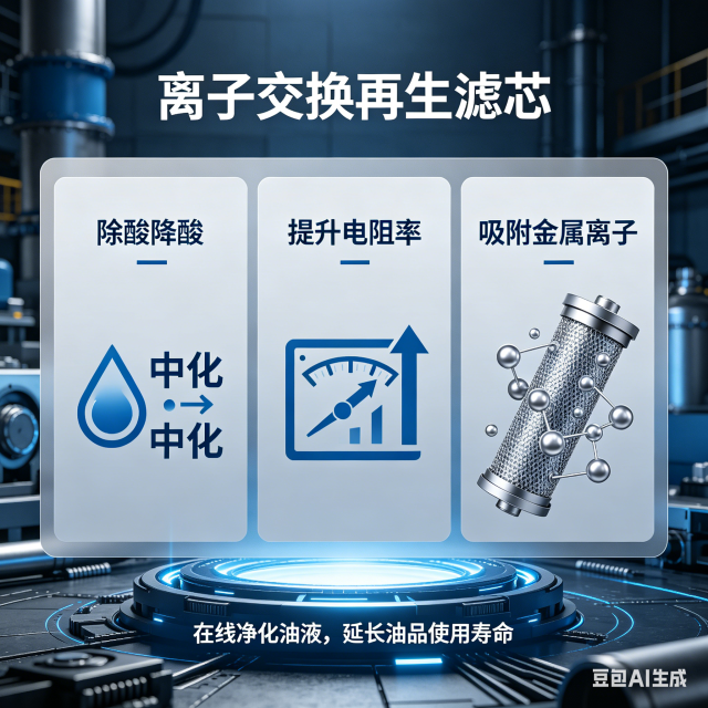 中滤过滤 FRD.0N5G6.043B 抗燃油再生滤芯 离子交换树脂 EH 油除酸降酸值滤芯
