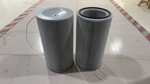 中滤科技 ZLKJ-325600FJD2 工业除尘滤筒 325×600 覆膜防静电阻燃 脉冲除尘器专用滤筒