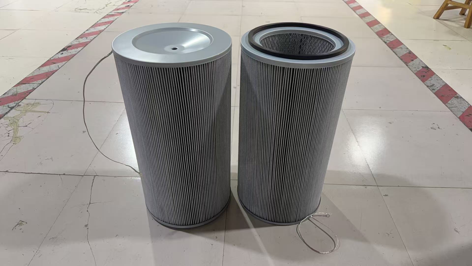 中滤科技 现货定制 325×600 除尘滤筒 ZLKJ-325600FJD2 工业粉尘回收滤芯 聚酯纤维滤筒