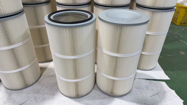 中滤过滤 ZL350*660PT 工业除尘滤筒 高效过滤粉尘 可定制阻燃 / 覆膜材质