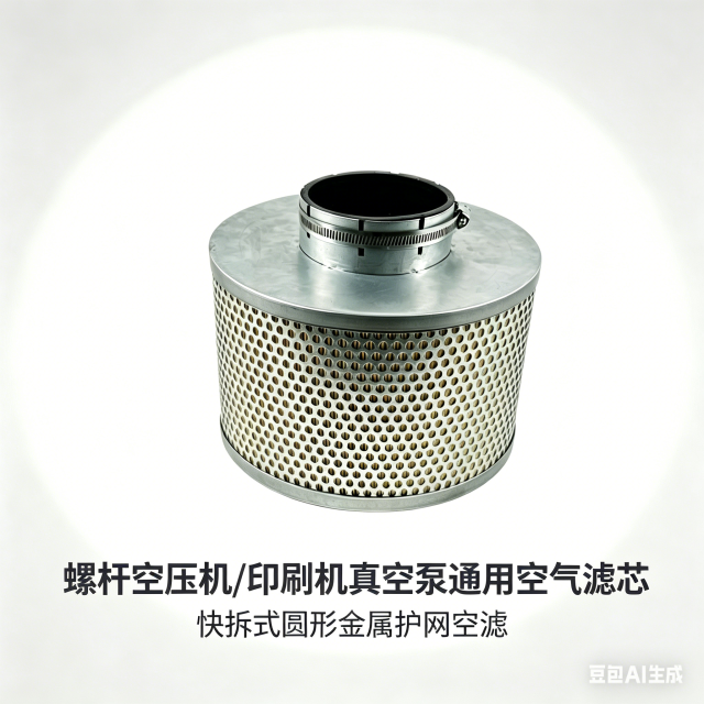 中滤过滤 高效过滤空压机空气滤芯 高容尘量防堵塞 工业设备进气滤清器