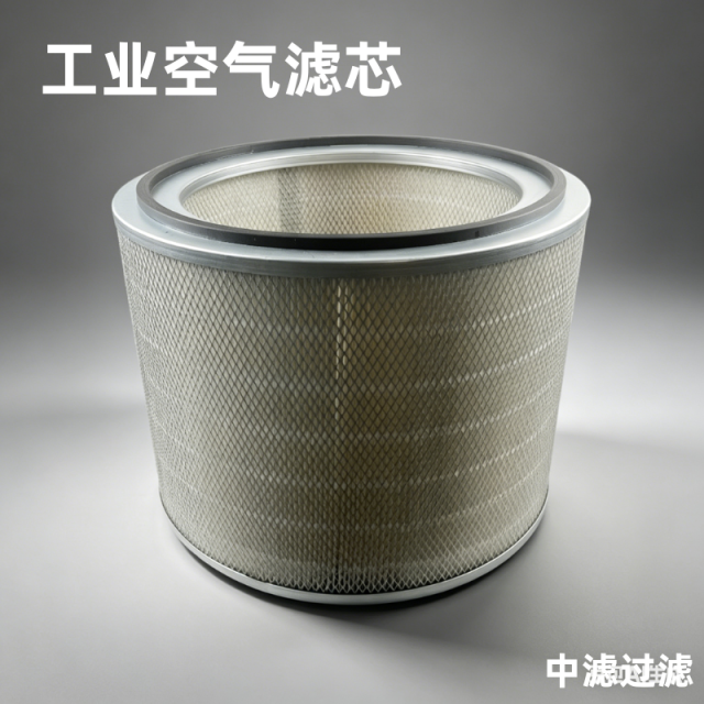 中滤过滤 工业空气除尘滤筒 自洁式空气过滤器滤芯 耐高温阻燃高效过滤滤筒 规格齐全