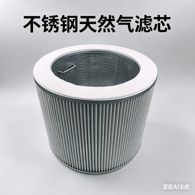 中滤过滤 燃气压缩机保护滤芯 304/316 不锈钢天然气滤芯 聚结除液气体滤芯