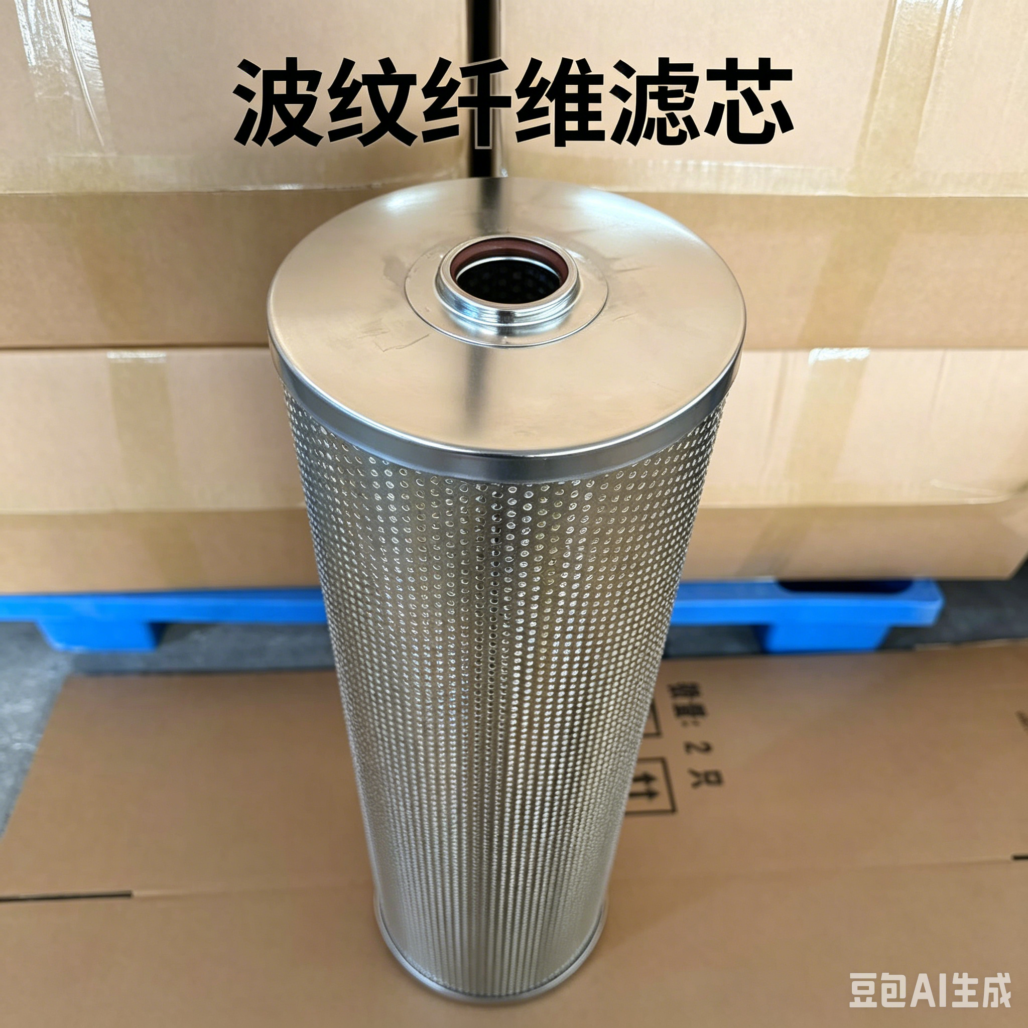中滤过滤 耐腐蚀波纹纤维滤芯 电力化工设备油路过滤替换滤芯