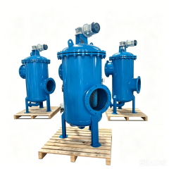中滤科技 免人工值守 全自动刷式自清洗过滤器 PLC 控制压差 / 定时双触发 自动排污