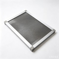 中滤科技 定制铝合金框不锈钢油雾过滤器 可清洗波纹金属滤网 餐饮油烟 / 工业油雾净化前置过滤配件