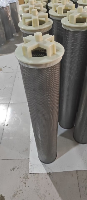 中滤科技 自吸式磁性滤网筒 齿轮箱润滑油路磁吸除铁滤网 加厚法兰不锈钢磁滤篮