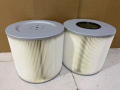 中滤科技 工业车间扫地机除尘滤芯 350mm 外径 315 高 6 孔安装盖吸尘滤筒