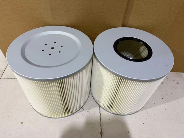 中滤科技 道路清扫车除尘滤筒 350×315 六孔底盖扫地机滤芯 PTFE 覆膜聚酯滤材