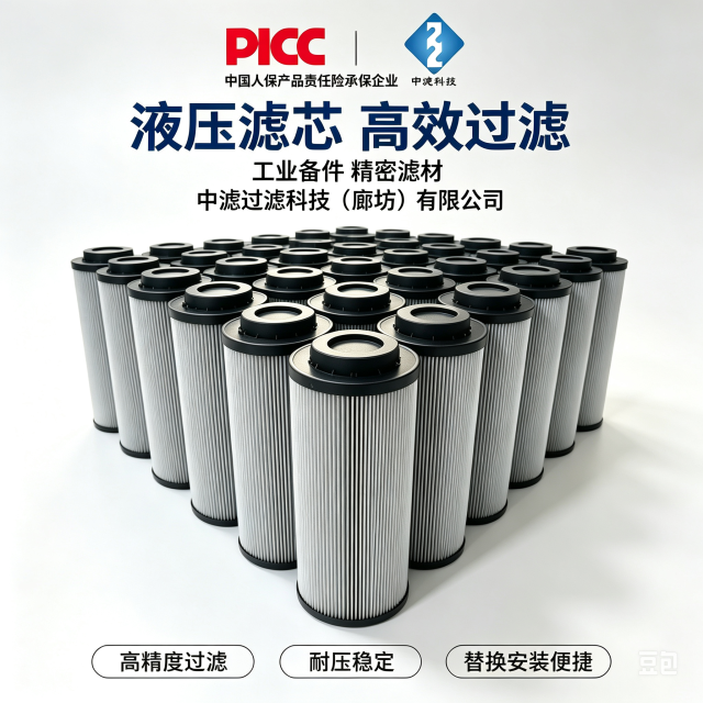 中滤科技SFX-1300×20 液压油滤芯 黎明 RFA 直回式过滤器滤芯 工业液压站回油滤芯现货