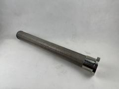 中滤科技 定制不锈钢烧结网滤筒 卫生卡盘接口金属滤芯 耐酸碱工业过滤器滤芯