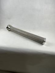 中滤科技 定制不锈钢烧结网滤筒 卫生卡盘接口金属滤芯 耐酸碱工业过滤器滤芯