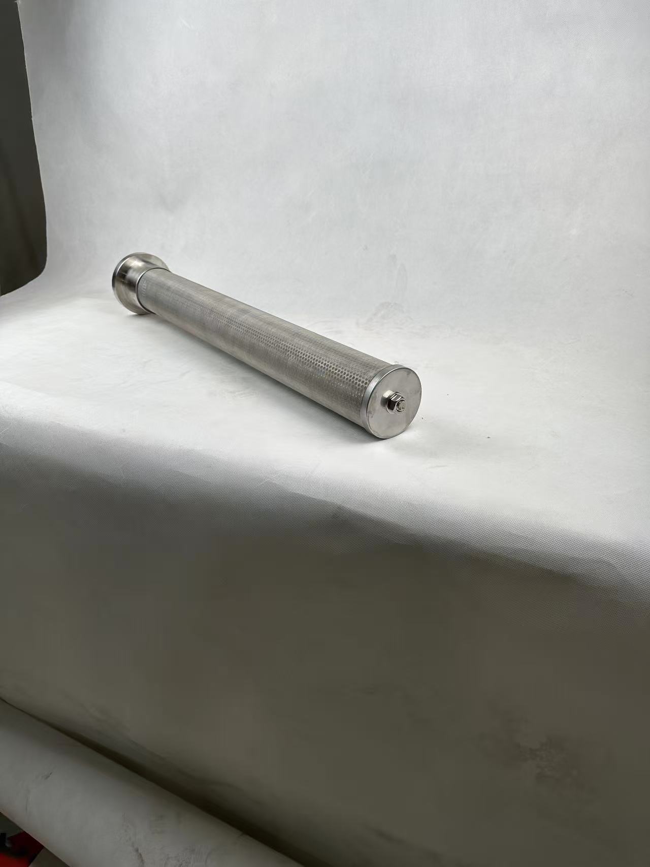 中滤科技 卡箍快装不锈钢烧结滤芯 多孔金属滤网滤筒 纯水油品预处理过滤芯