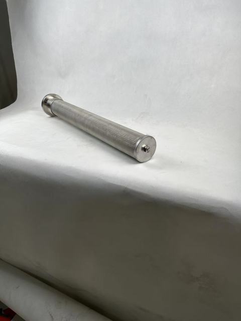 中滤科技 卡箍快装不锈钢烧结滤芯 多孔金属滤网滤筒 纯水油品预处理过滤芯