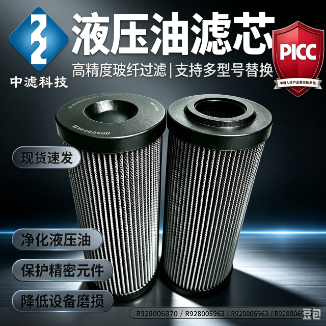重型工况 R928006926 玻纤滤芯，钢厂液压动力站专用