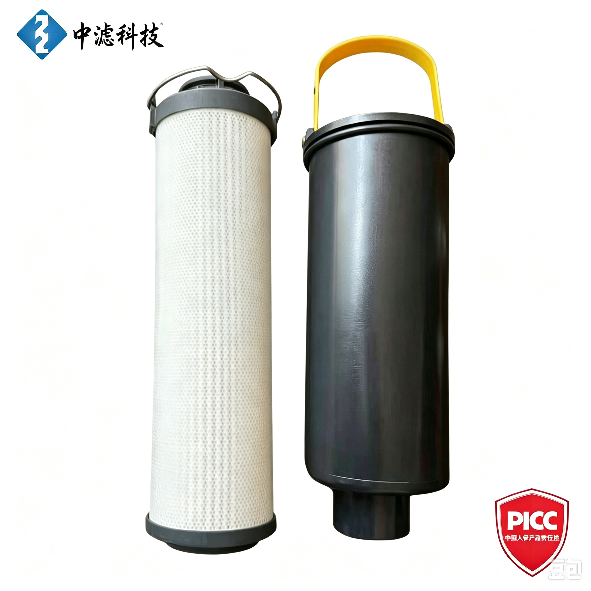 中滤科技 工程机械液压滤芯 32/926051 JCB 伸缩臂叉车回油滤 玻纤过滤材质