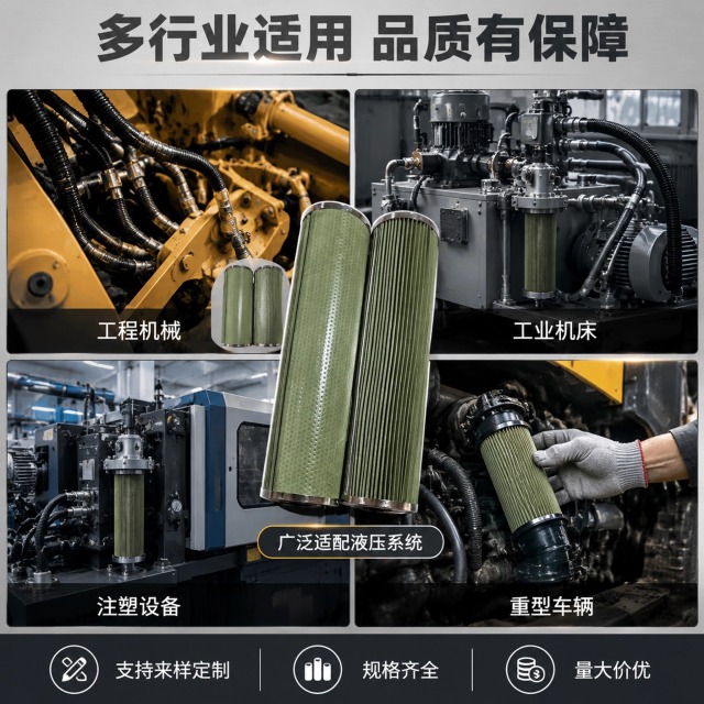 中滤科技 工业油水分离滤芯 聚结滤芯分离滤芯组合件 液压油柴油净化处理滤芯