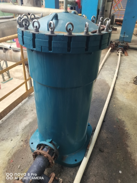 ZY‑M4‑PPR100 PPH 塑胶多袋过滤器 吊环快开结构 电镀液海水盐水防腐袋式过滤器