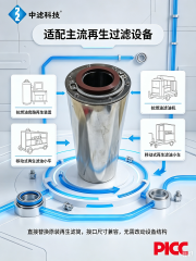中滤科技 不锈钢 EPT600504 脱酸滤芯 干式离子交换抗燃油滤芯
