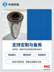 中滤科技 不锈钢 EPT600504 脱酸滤芯 干式离子交换抗燃油滤芯