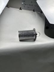 中滤科技 304/316L 不锈钢滤篮 带提手法兰滤筒 管道过滤器滤网 工业过滤筒