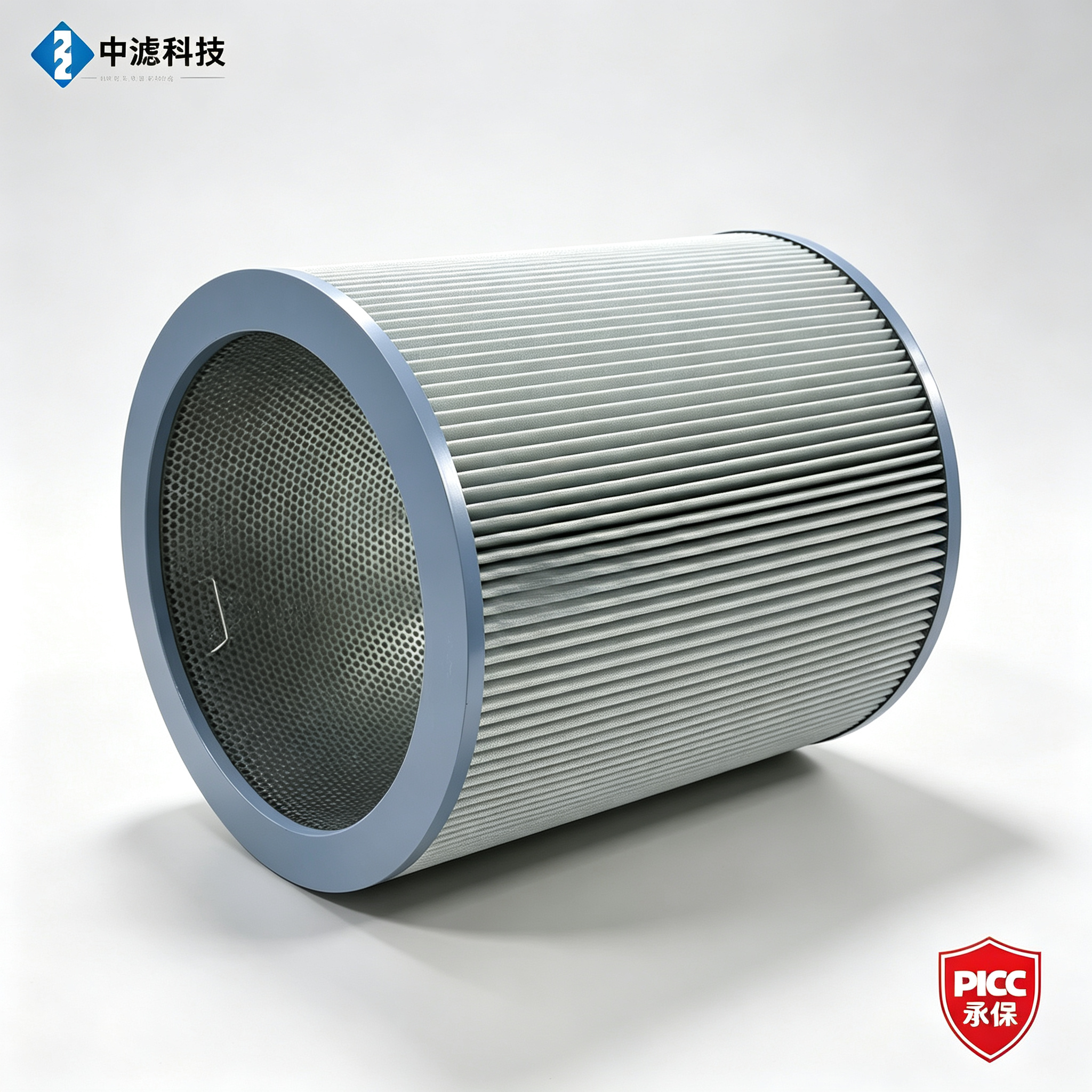中滤科技 CNC 加工中心油雾滤筒 耐高压不变形 工业油烟净化器专用过滤筒