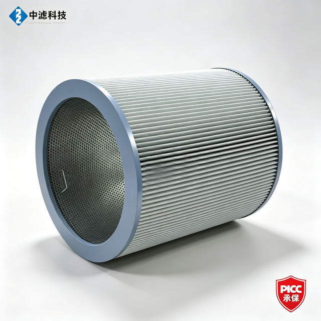 中滤科技 CNC 加工中心油雾滤筒 耐高压不变形 工业油烟净化器专用过滤筒