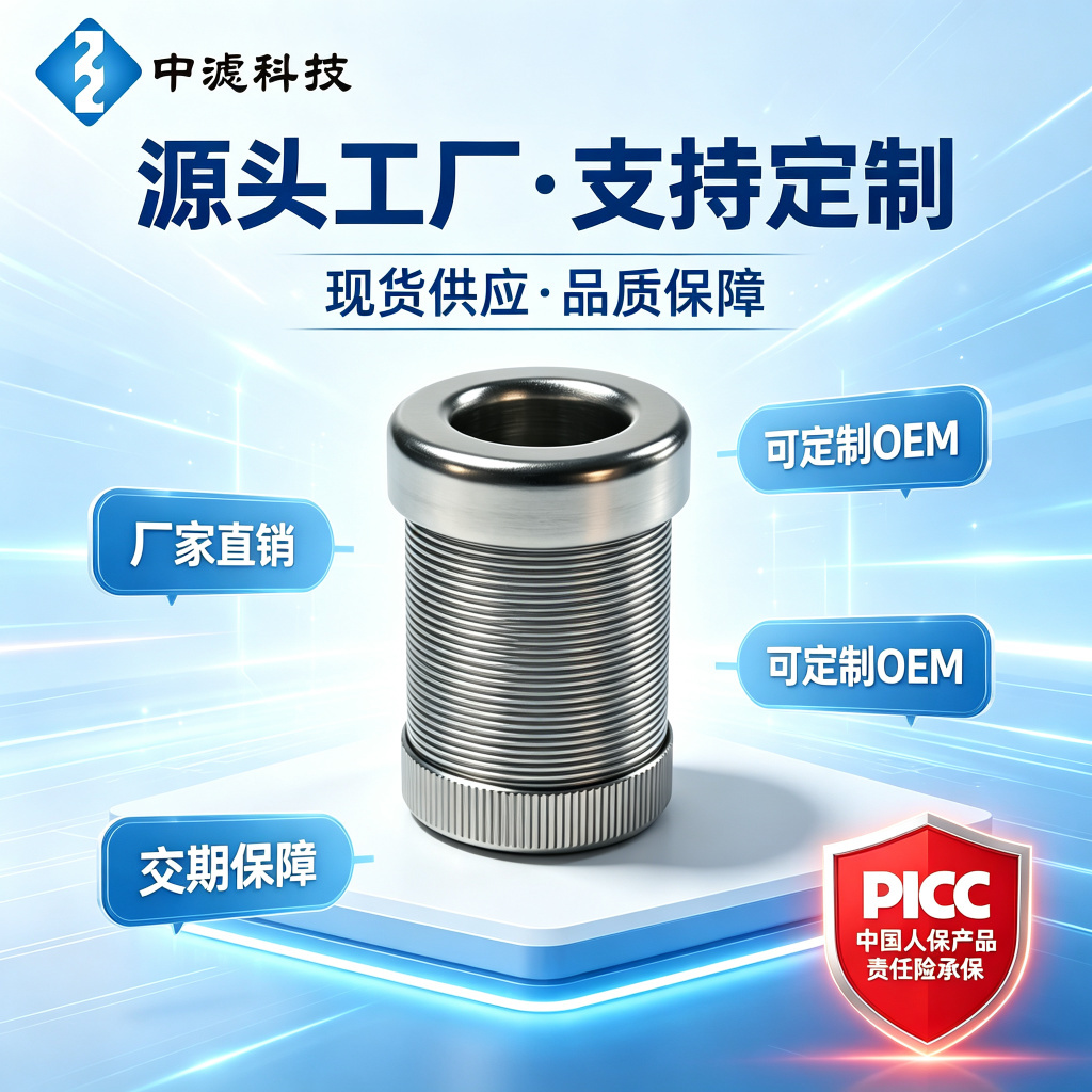 中滤科技 源头厂家世伟洛克SS-4F-K4-40滤芯 40微米高精度过滤 4F/2TF/4TF系列通用 品质保障