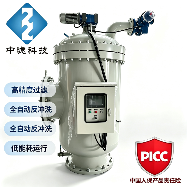 工业全自动反冲洗过滤器 循环水自动排污过滤器 钢厂暖通水过滤设备生产厂家