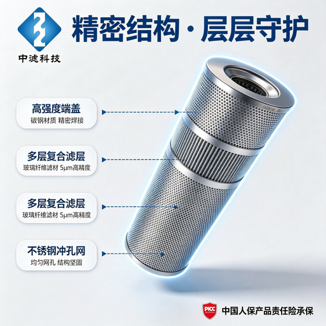 Construction Machinery Hydraulic Filter SFBX-800×5