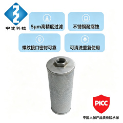 Factory Direct Hydraulic Filter Element SYEC150 5 Micron Stainless Steel Mesh 500mm Customized