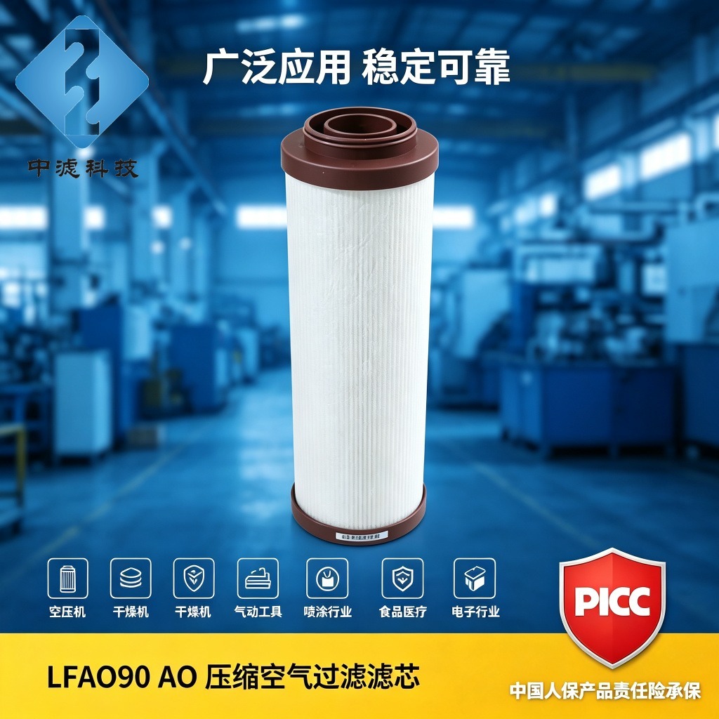LFAO90 AO 滤芯现货 适配空压机干燥机 精密过滤 支持定制 量大价优
