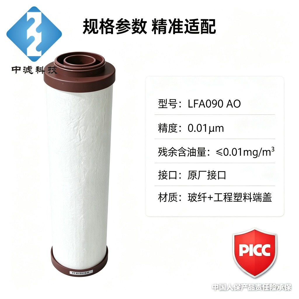 LFAO90 AO 滤芯现货 适配空压机干燥机 精密过滤 支持定制 量大价优
