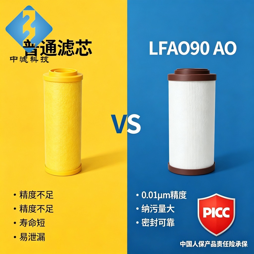 LFAO90 AO 滤芯现货 适配空压机干燥机 精密过滤 支持定制 量大价优