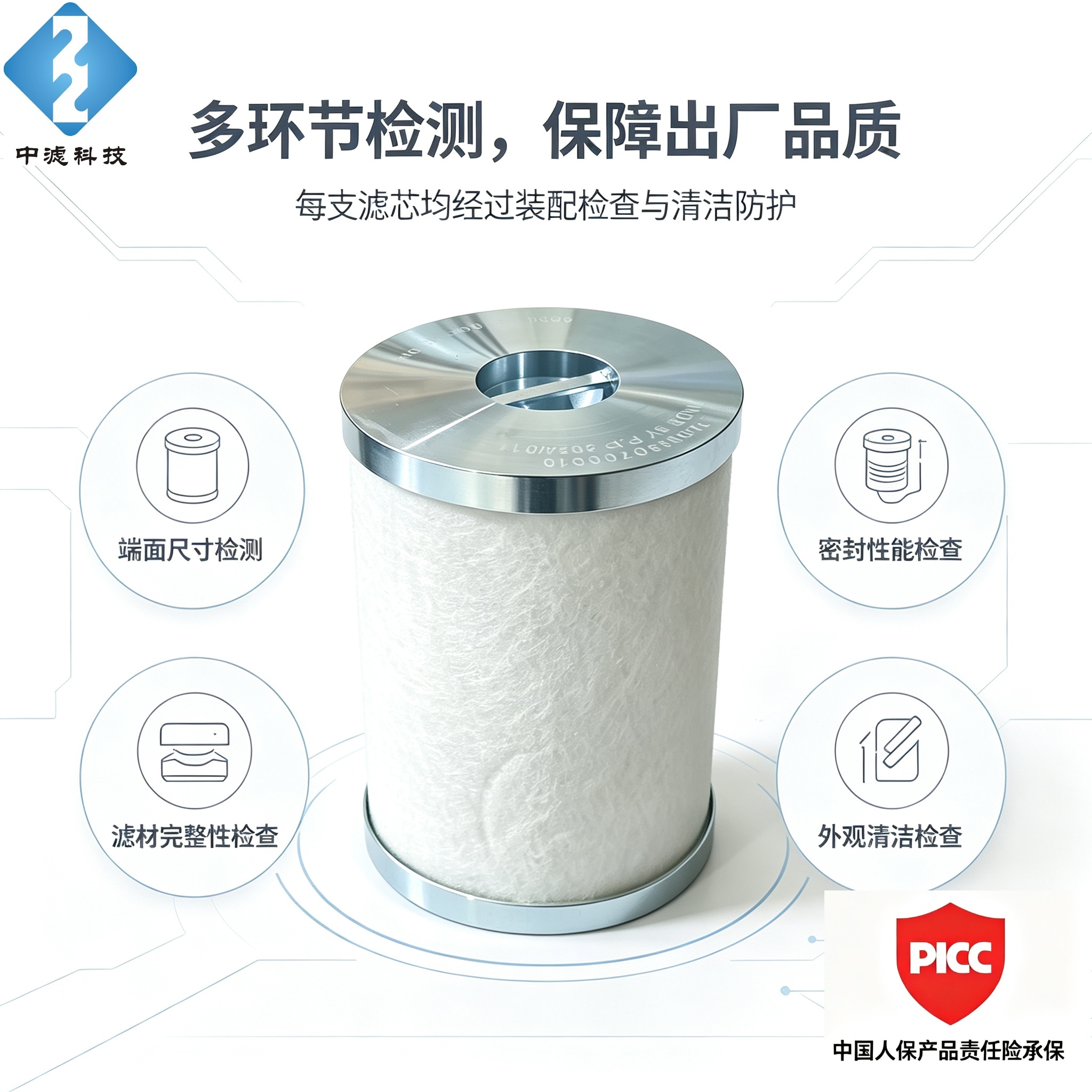 替代款 11200580700010 聚结滤芯 压缩空气燃气除油除水聚结滤筒