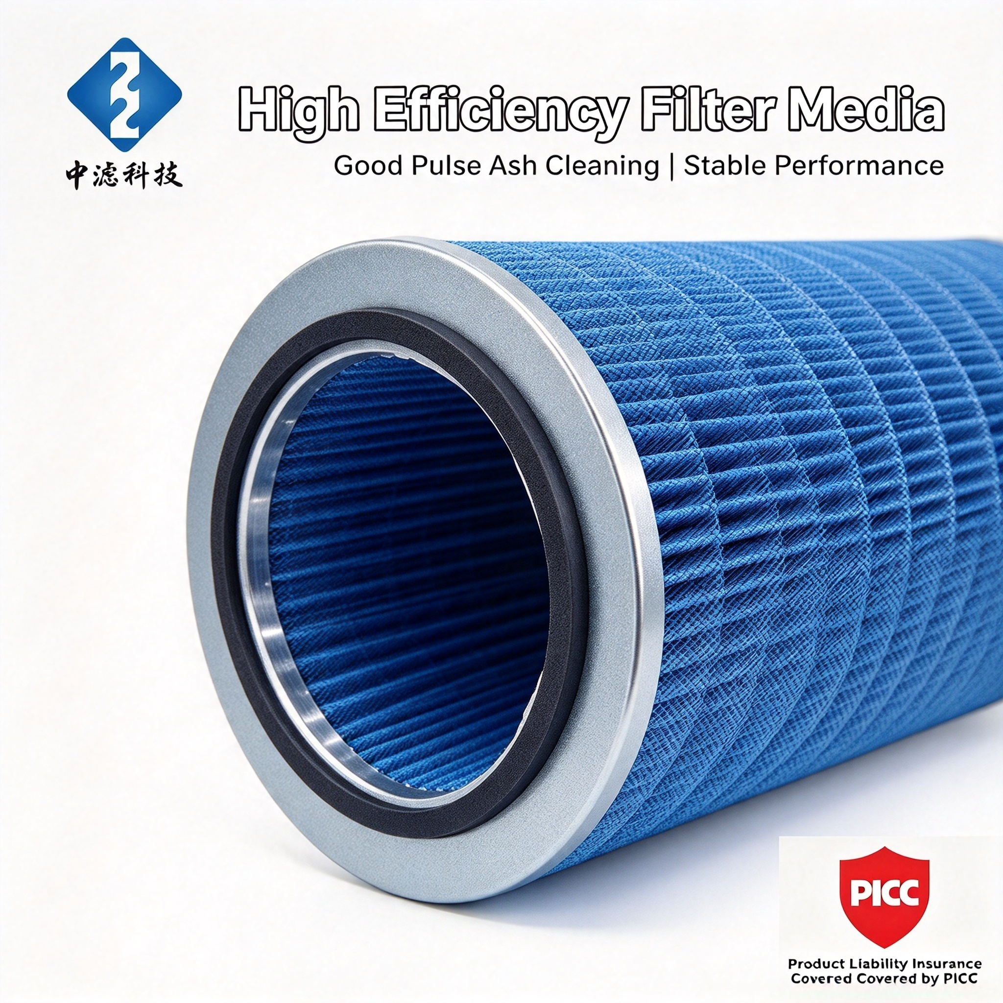 Self-Cleaning Industrial Air Filter Cartridge | Oval Filter | Triangular Filter | In Stock
