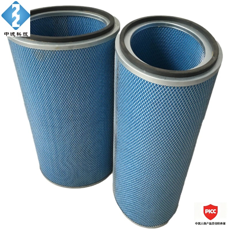 Elliptical Nano Flame-Retardant Filter Cartridge P191889, Industrial Dust Filter Cartridge