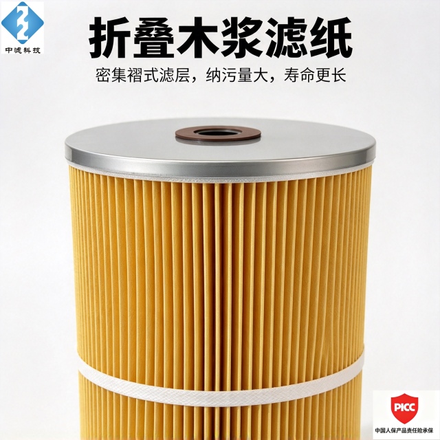 中滤科技 模具电火花机滤芯 ZL260×35×500 慢走丝工作液过滤芯 WEDM 过滤元件