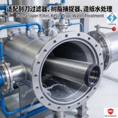 中滤科技 锥形楔形丝滤芯 304/316L 约翰逊绕丝滤元 刮刀自清洗过滤器大小头滤筒